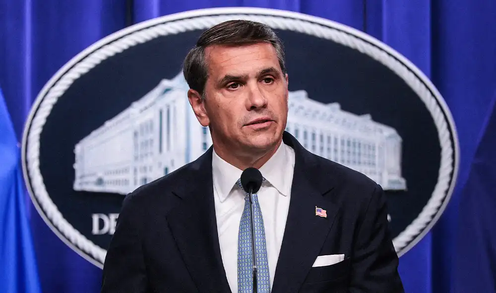 Blanche, exabogado personal de Donald Trump, fue fiscal general interino y logró su confirmación tras hacer concesiones en propuestas polémicas. Foto: AFP. Blanche, exabogado personal de Donald Trump, fue fiscal general interino y logró su confirmación tras hacer concesiones en propuestas polémicas. Foto: AFP.