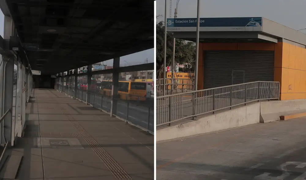 Las estaciones de la ampliación norte continúan sin operar debido a la falta de buses.