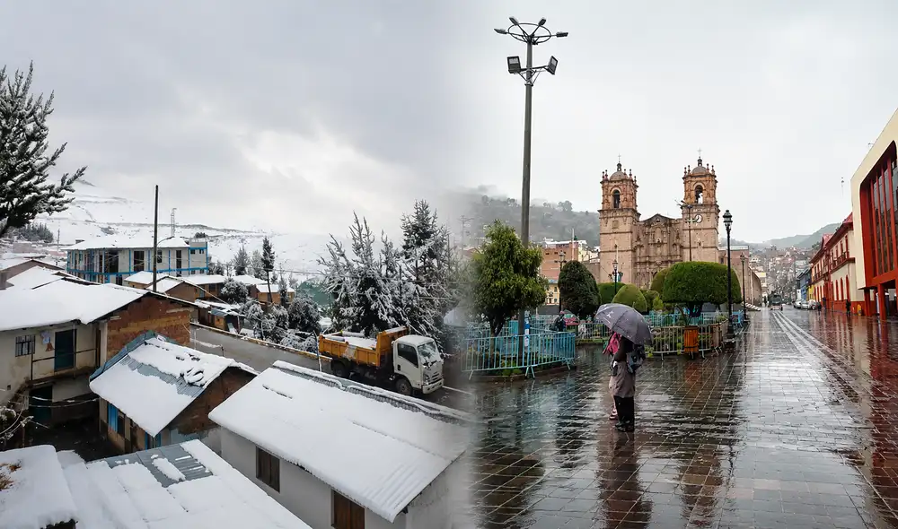 El aviso nivel naranja de Senamhi, abarca 14 departamentos, incluyendo Áncash, Arequipa y Cusco, y se esperan granizo y nevadas en zonas altas.