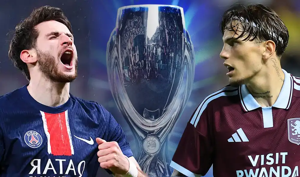 PSG y Aston Villa definirán al campeón de la Supercopa de Europa en Austria. Foto: composición LR/AFP PSG y Aston Villa definirán al campeón de la Supercopa de Europa en Austria. Foto: composición LR/AFP