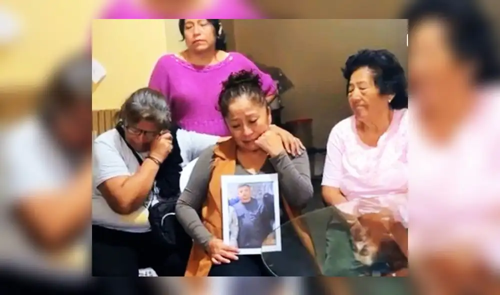 Yolanda, madre de joven estudiante desaparecido en Cañete. Yolanda, madre de joven estudiante desaparecido en Cañete.