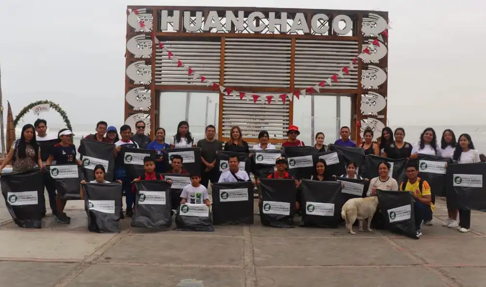 La actividad fue organizada por la Comisión Distrital de Gestión Ambiental, liderada por el juez Walter Cotrina Miñano. Foto: difusión.