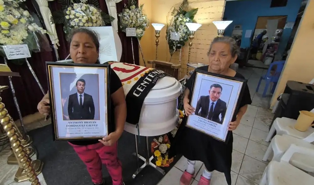 A la derecha, Rosario García Mulatillo, madre de Leyvis Gálvez y abuela de Anthony Domínguez A la derecha, Rosario García Mulatillo, madre de Leyvis Gálvez y abuela de Anthony Domínguez