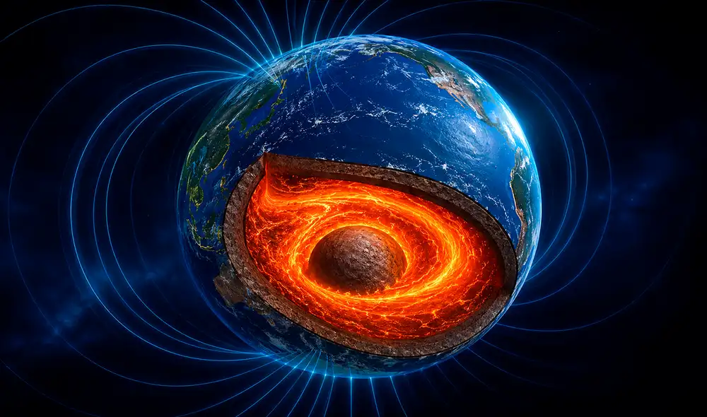 La Agencia Espacial Europea asegura que este fenómeno no representa riesgo para el campo magnético terrestre ni afecta el clima, aunque podría influir en la navegación y simulaciones climáticas. La Agencia Espacial Europea asegura que este fenómeno no representa riesgo para el campo magnético terrestre ni afecta el clima, aunque podría influir en la navegación y simulaciones climáticas.