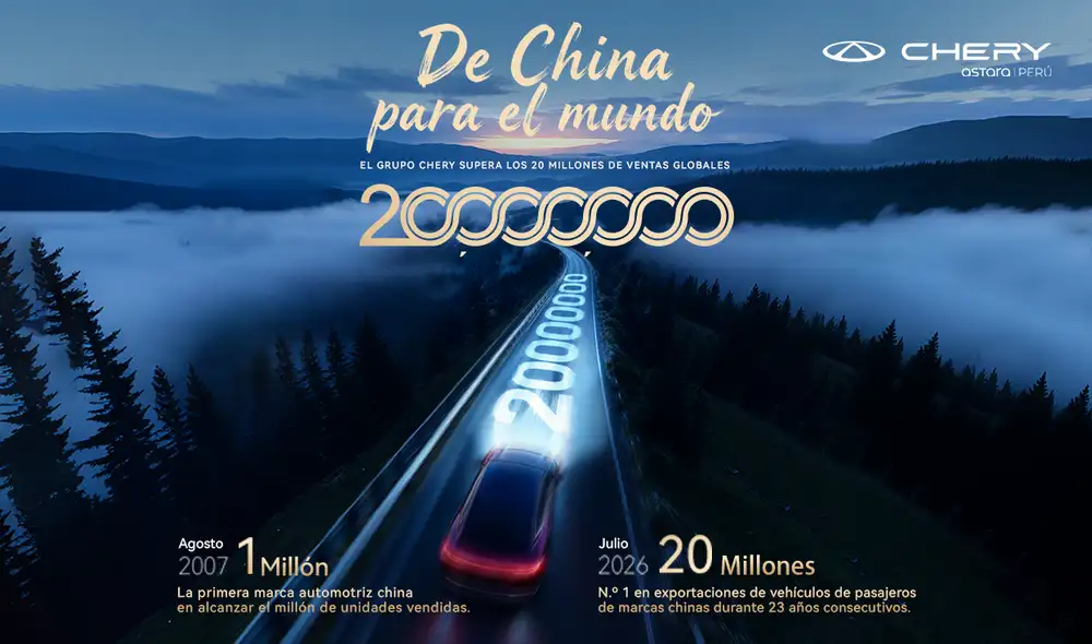 El crecimiento continuo de Chery incluye una estrategia de innovación tecnológica y sostenibilidad. Foto: difusión. El crecimiento continuo de Chery incluye una estrategia de innovación tecnológica y sostenibilidad. Foto: difusión.