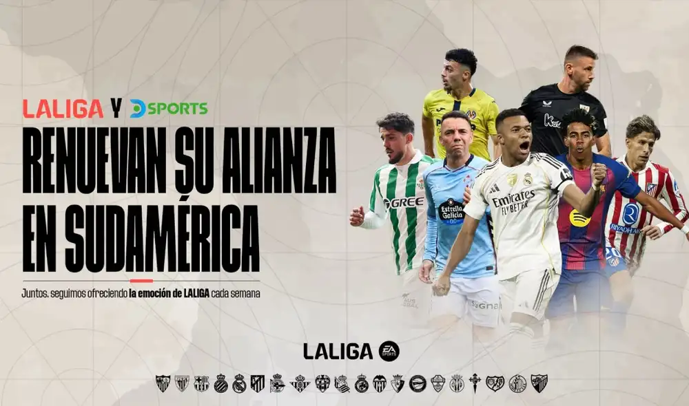 LALIGA y DSPORTS extienden su alianza en Sudamérica LALIGA y DSPORTS extienden su alianza en Sudamérica