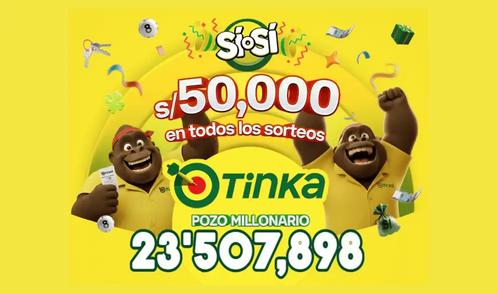 Sorteo de La Tinka del miércoles 12 de agosto: conoce los premios del Pozo Millonario, boliyapa, S/50.000 y más. | Foto: La Tinka