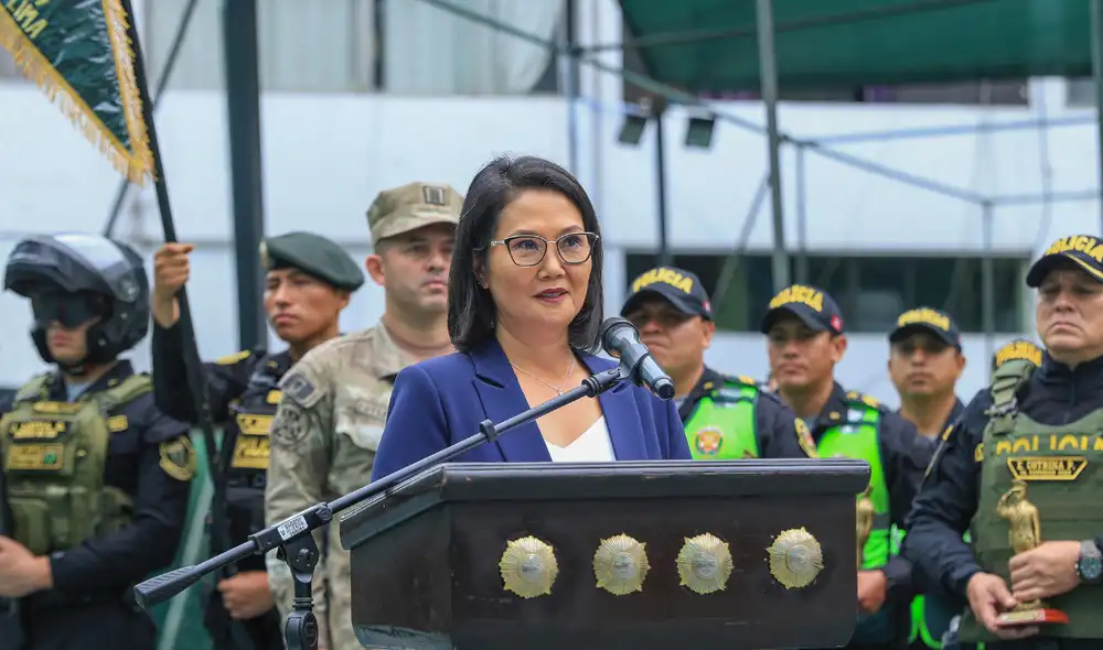 Keiko Fujimori pidió tiempo a la ciudadanía para ver avances en la lucha contra la inseguridad ciudadana. Foto: Presidencia Keiko Fujimori pidió tiempo a la ciudadanía para ver avances en la lucha contra la inseguridad ciudadana. Foto: Presidencia