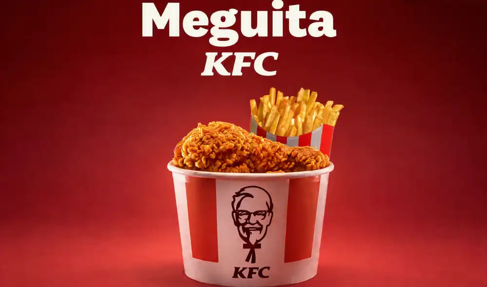 Al comprar un Mega KFC, se regalará un Meguita KFC gratis en restaurantes participantes. Foto: difusión. Al comprar un Mega KFC, se regalará un Meguita KFC gratis en restaurantes participantes. Foto: difusión.