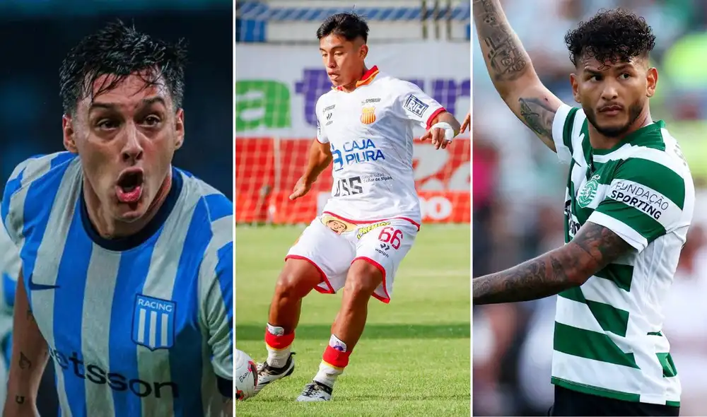 Racing Club, Atlético Grau y Sporting CP juegan hoy en sus respectivas ligas. Foto: AFA/Liga 1/Sporting CP/composición LR Racing Club, Atlético Grau y Sporting CP juegan hoy en sus respectivas ligas. Foto: AFA/Liga 1/Sporting CP/composición LR