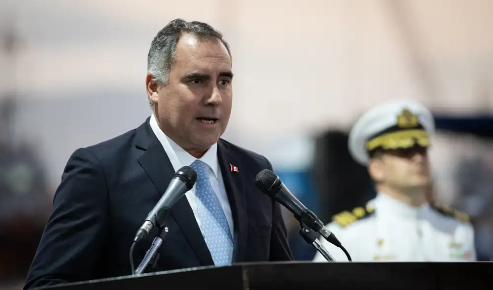 La moción de interpelación contra Belaunde incluye 43 preguntas. Foto: Mindef La moción de interpelación contra Belaunde incluye 43 preguntas. Foto: Mindef