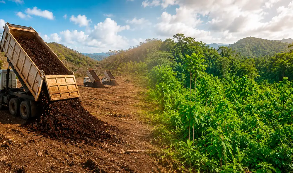 Investigadores de la Universidad de Hawái realizaron un experimento en Costa Rica en 2018, usando pulpa de café para restaurar suelos degradados, dando resultados sobresalientes en la regeneración ecológica. Investigadores de la Universidad de Hawái realizaron un experimento en Costa Rica en 2018, usando pulpa de café para restaurar suelos degradados, dando resultados sobresalientes en la regeneración ecológica.