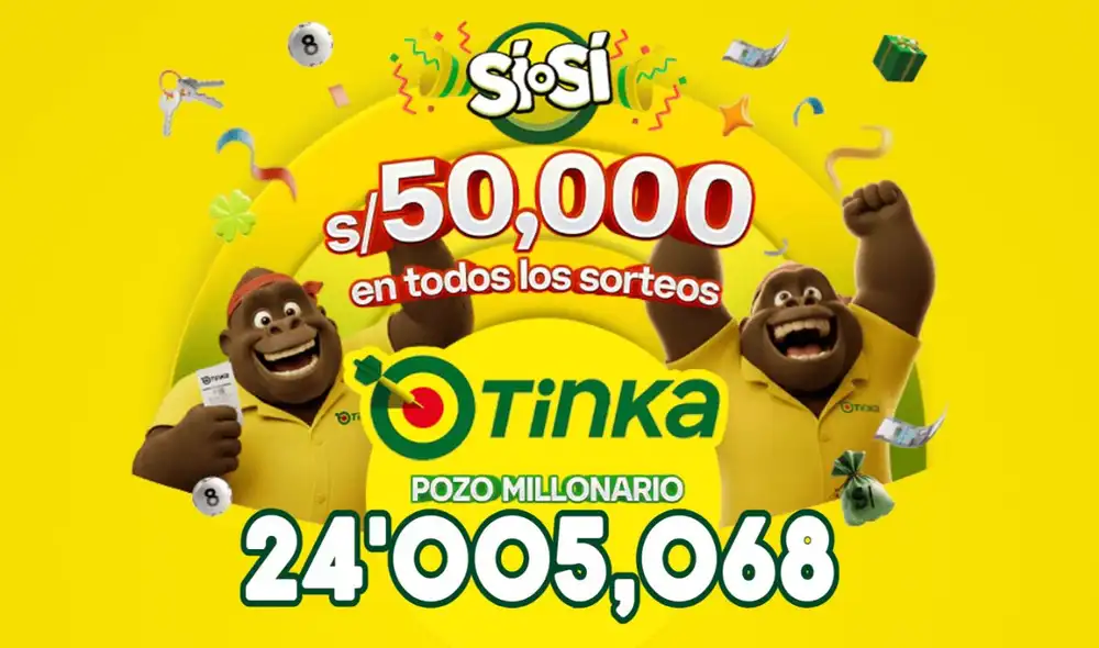 La transmisión del evento de La Tinka comenzará a las 10.30 p. m. y podrá seguirse en América TV, Facebook, YouTube y La República. | Foto: composición LR