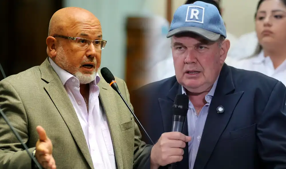 Carlos Bruce y Rafael López Aliaga Carlos Bruce y Rafael López Aliaga