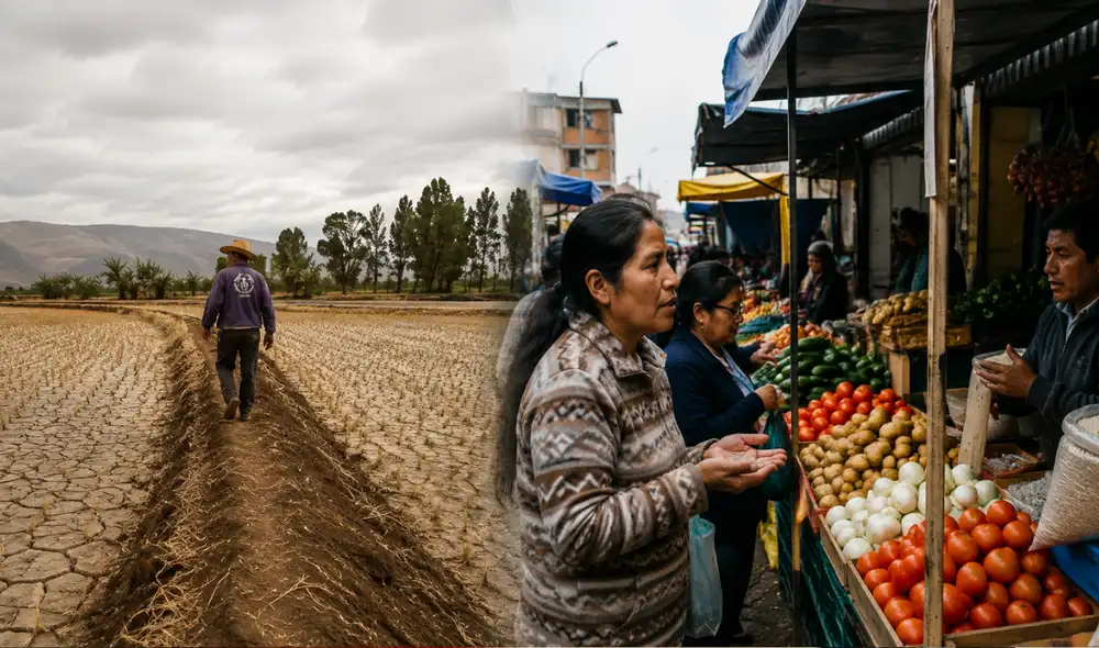 Las lluvias intensas y las dificultades para trasladar las cosechas podrían reducir el abastecimiento y presionar al alza los precios de alimentos en distintas regiones del país.