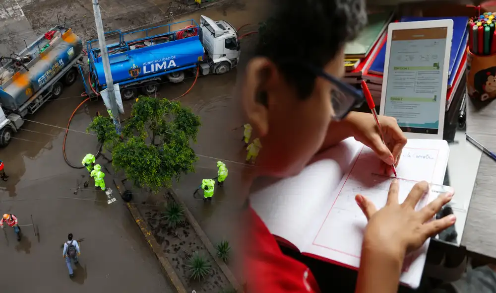 Lluvias intensas afectaron distritos de Lima Sur
