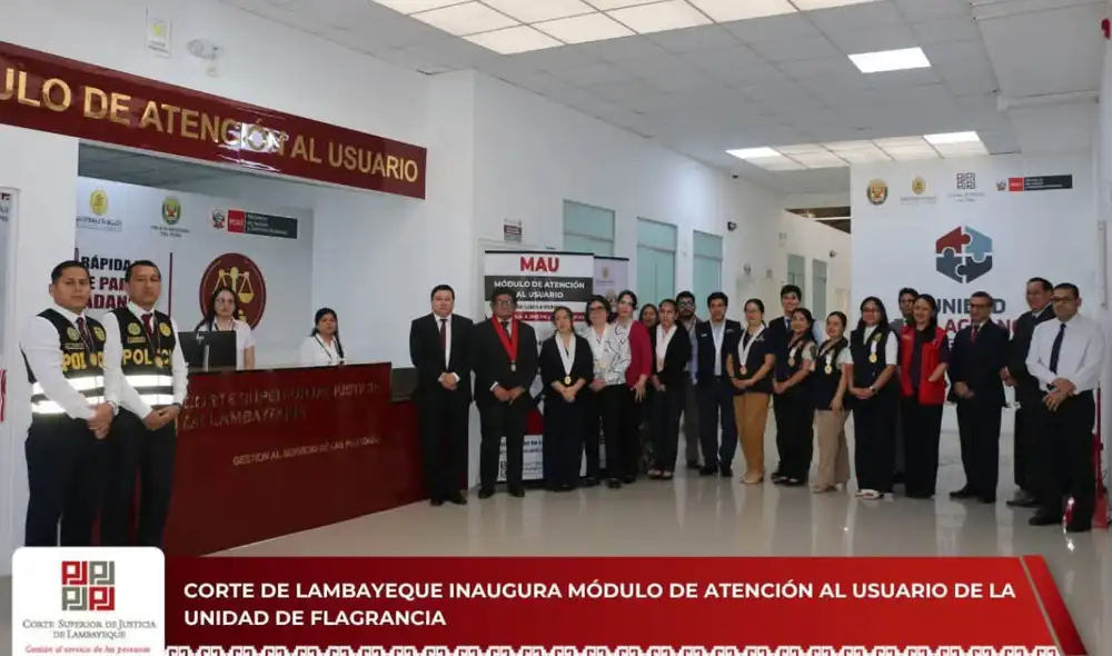 El MAU brindará información directa sobre procesos judiciales, facilitando la orientación en los servicios de las instituciones que integran la Unidad de Flagrancia. Foto: difusión. El MAU brindará información directa sobre procesos judiciales, facilitando la orientación en los servicios de las instituciones que integran la Unidad de Flagrancia. Foto: difusión.