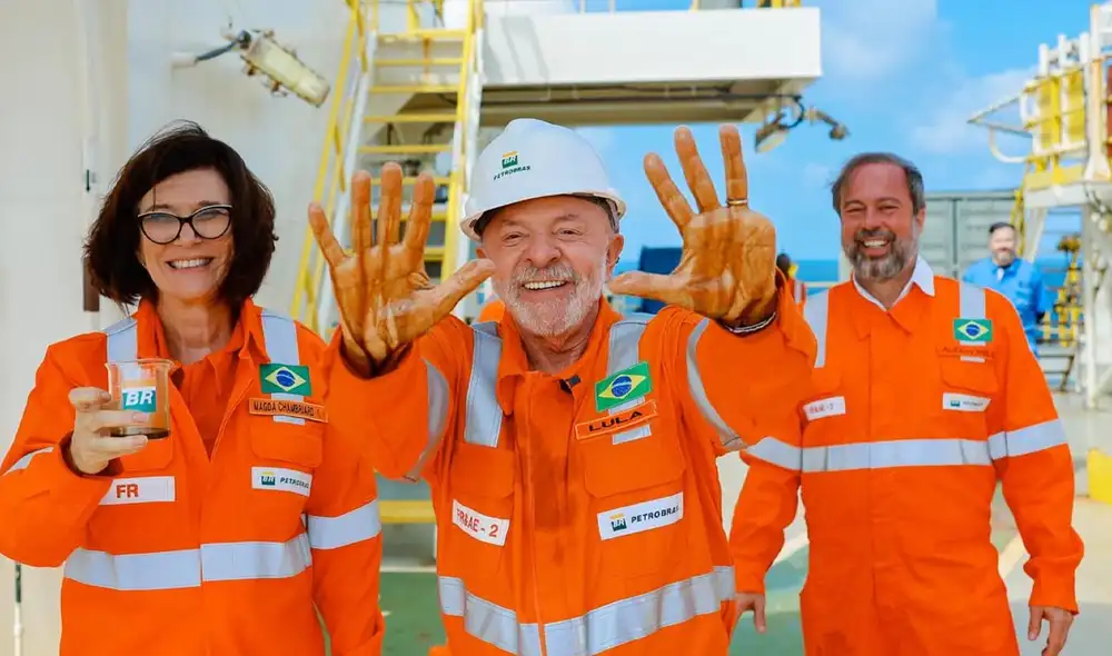 Lula celebró el descubrimiento de petróleo de Petrobras frente a Amapá y lo calificó como un “pasaporte al futuro”