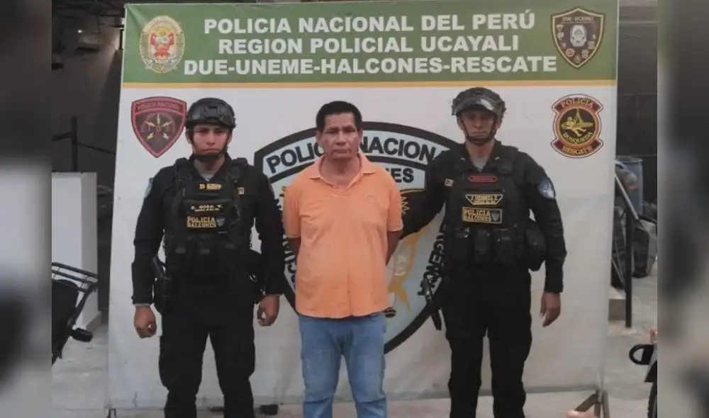 Hugo Soria, empresario detenido en Ucayali. Hugo Soria, empresario detenido en Ucayali.