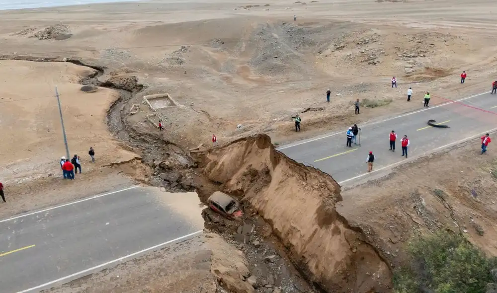 Un huaico en Moquegua afectó la carretera Costanera Sur, restringiendo el tráfico hacia Ilo. Se habilitó una ruta alterna para facilitar el tránsito mientras se realizan trabajos de recuperación.