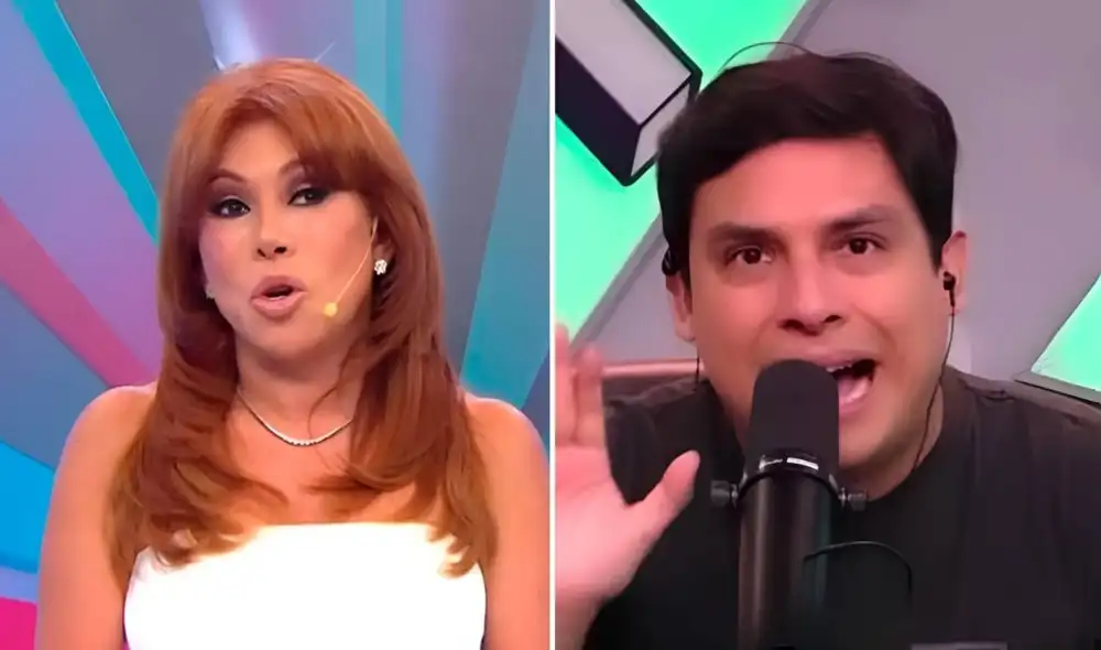 La periodista Magaly Medina respondió a Curwen en su programa de televisión tras difundir ampay de Carla Campos Salazar.