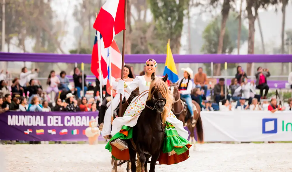 Lima acogerá el Mundial del Caballo Peruano de Paso el 10 y 11 de octubre en la Escuela de Equitación del Ejército. Participarán delegaciones de 21 países, incluyendo Alemania y China. Foto: difusión Lima acogerá el Mundial del Caballo Peruano de Paso el 10 y 11 de octubre en la Escuela de Equitación del Ejército. Participarán delegaciones de 21 países, incluyendo Alemania y China. Foto: difusión