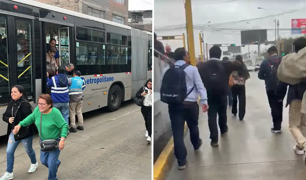 Hasta ahora, la Autoridad de Transporte Urbano (ATU) no ha emitido ningún comentario sobre el incidente ocurrido.