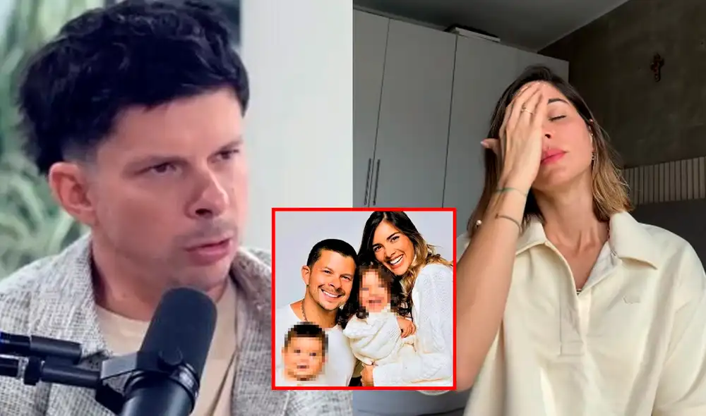 Korina Rivadeneira expresó su pesar por el fin de su relación con Mario Hart. Foto: Composición LR/Captura/YouTube/Instagram
