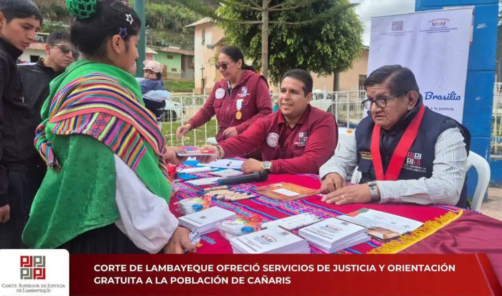 El alcalde de Cañaris dio la bienvenida a la iniciativa, que busca ofrecer orientación y atención legal a los ciudadanos. Foto: difusión. El alcalde de Cañaris dio la bienvenida a la iniciativa, que busca ofrecer orientación y atención legal a los ciudadanos. Foto: difusión.
