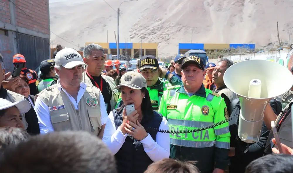 Keiko Fujimori anuncia declaratoria de emergencia en Arequipa tras seis días de crisis por desabastecimiento de GLP