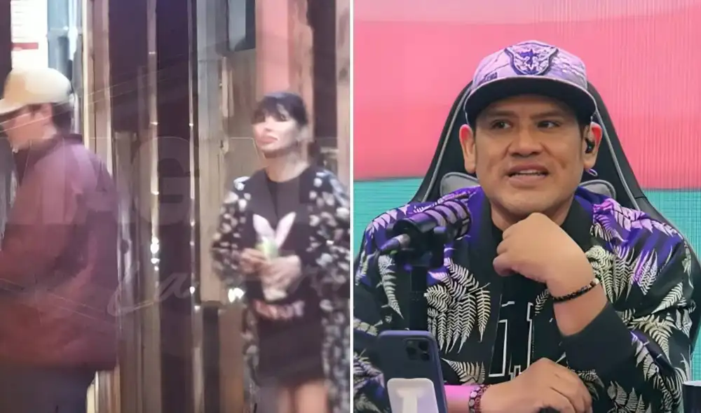 Las imágenes de Angie Jibaja y su novio en La Victoria fueron presentadas por Magaly Medina. Las imágenes de Angie Jibaja y su novio en La Victoria fueron presentadas por Magaly Medina.