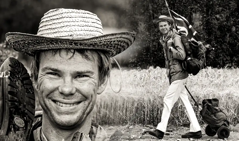 La inspiración de George Meegan para recorrer las tres Américas surgió en su época como cadete de la Marina Mercante británica. La inspiración de George Meegan para recorrer las tres Américas surgió en su época como cadete de la Marina Mercante británica.