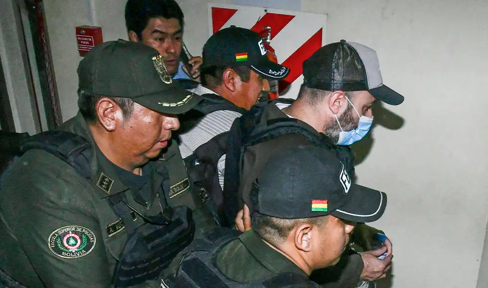 El asesor argentino de Rodrigo Paz fue enviado a Palmasola. Foto: AFP. El asesor argentino de Rodrigo Paz fue enviado a Palmasola. Foto: AFP.