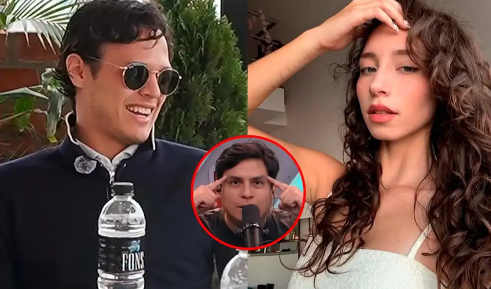 Alonso Grimaldo es un joven empresario y fue ampayado con Carla Campos Salazar. Foto: Composición LR/Captura/YouTube/Instagram