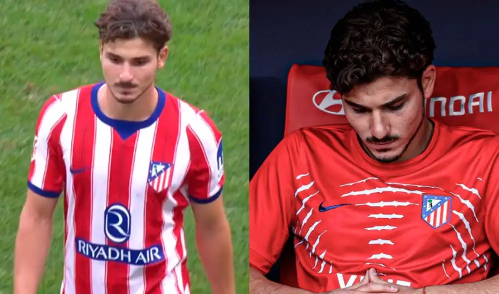 Atlético Madrid no dejó que Julián Álvarez vaya al Barcelona en el mercado de pases. Foto: Composición LR/Captura/'X'