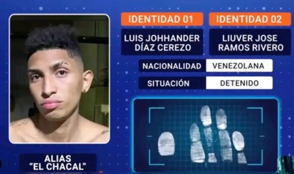 El Chacal, tenía dos Identidades.