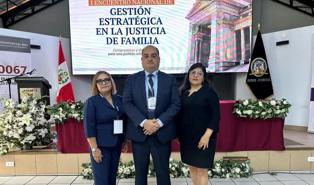 El evento buscó fortalecer la gestión jurisdiccional y administrativa en los órganos de justicia familiar. Foto: difusión.