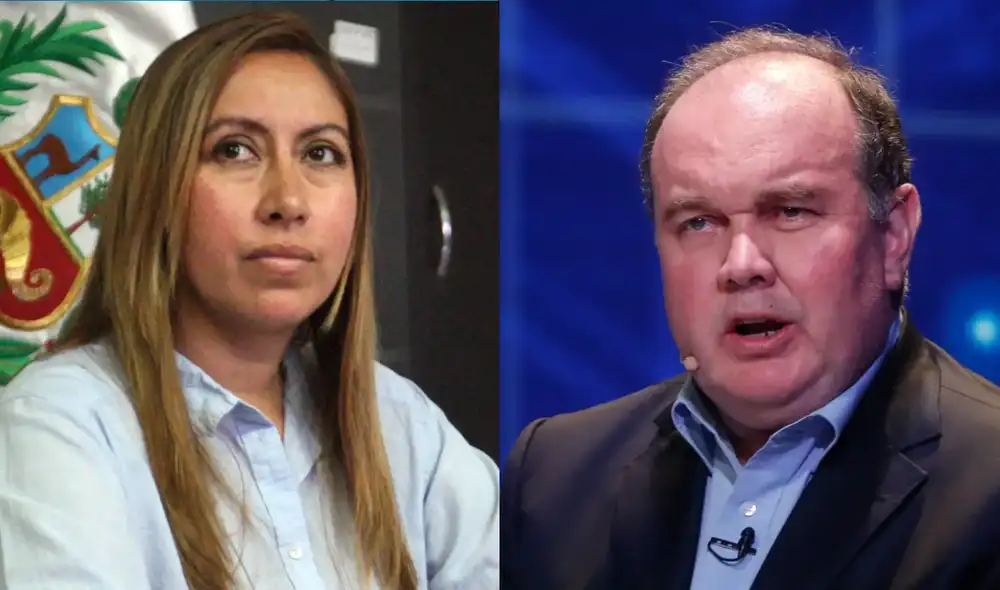 Katherine Ampuero sobre reelección encubierta de Rafael López Aliaga: "Eso algo muy incómodo" Katherine Ampuero sobre reelección encubierta de Rafael López Aliaga: "Eso algo muy incómodo"