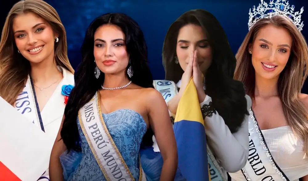 Candidatas favoritas para el Miss Mundo 2026. Foto: Composición LR/Captura/Instagram Candidatas favoritas para el Miss Mundo 2026. Foto: Composición LR/Captura/Instagram