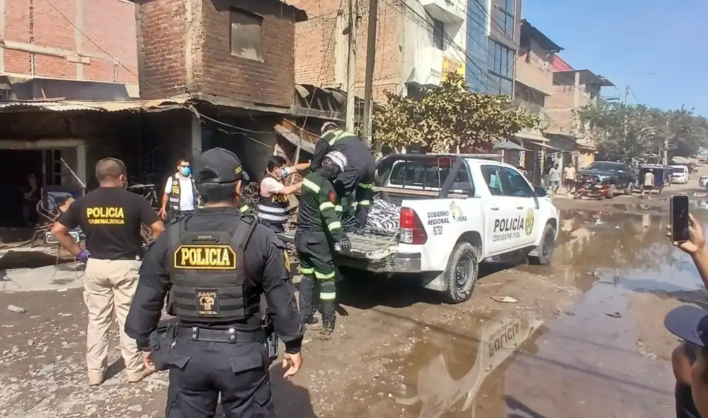 Incendio en Piura acabó con la vida de padre e hijo Incendio en Piura acabó con la vida de padre e hijo