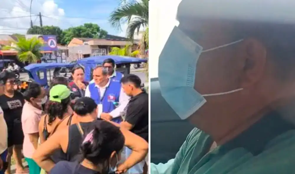 Elías Grandez Zegarra fue detenido al interior de las instalaciones del Hospital Regional de Loreto