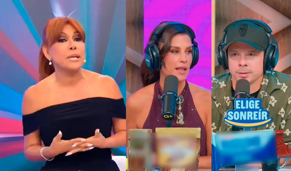 Magaly Medina analiza el pódcast de María Pía Copello y la intervención de Mario Hart sobre su relación con Korina Rivadeneira, destacando la sinceridad del piloto. Fotos: ATV/captura Youtube Magaly Medina analiza el pódcast de María Pía Copello y la intervención de Mario Hart sobre su relación con Korina Rivadeneira, destacando la sinceridad del piloto. Fotos: ATV/captura Youtube