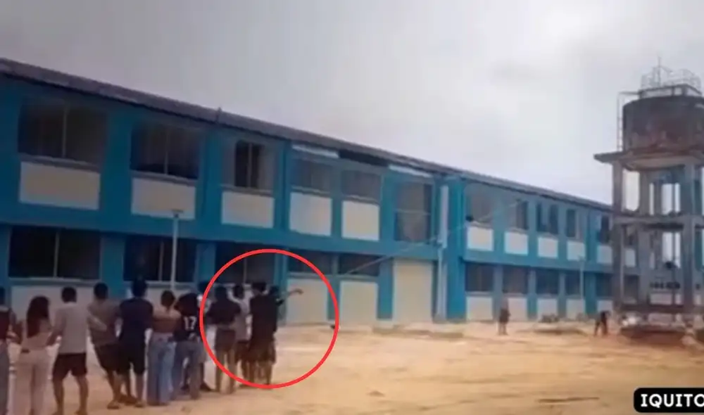 Un estudiante de 18 años murió y otro resultó herido por el colapso de una estructura en la Institución Educativa Petronila Perea de Ferrando, en Iquitos.