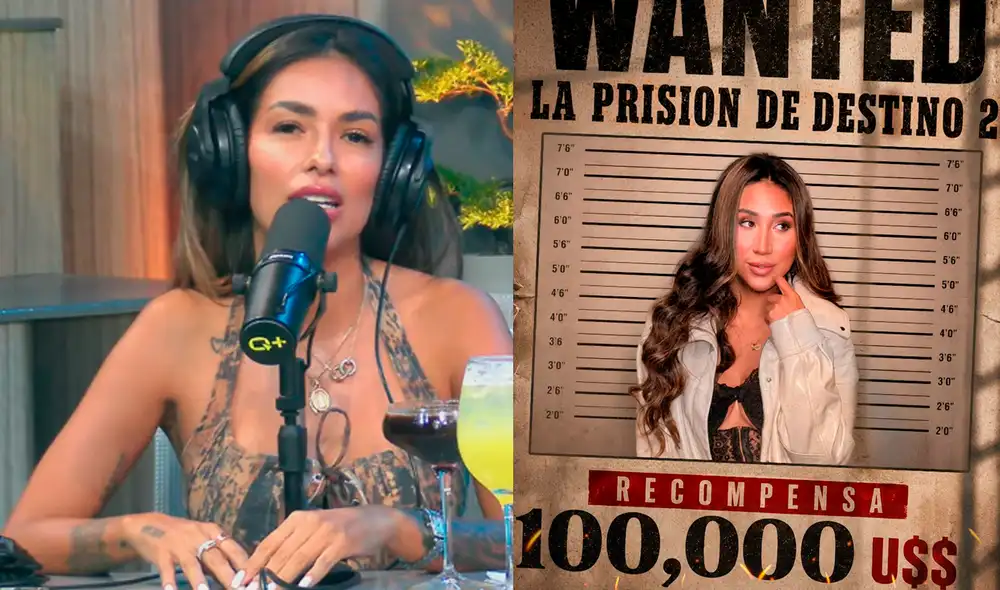 Shirley Arica reapareció en el pódcast ‘Sin más que decir’ para hablar sobre su experiencia en realities y su relación con Samahara Lobatón, quien participa en ‘La prisión de Destino 2’. Foto: captura/Youtube