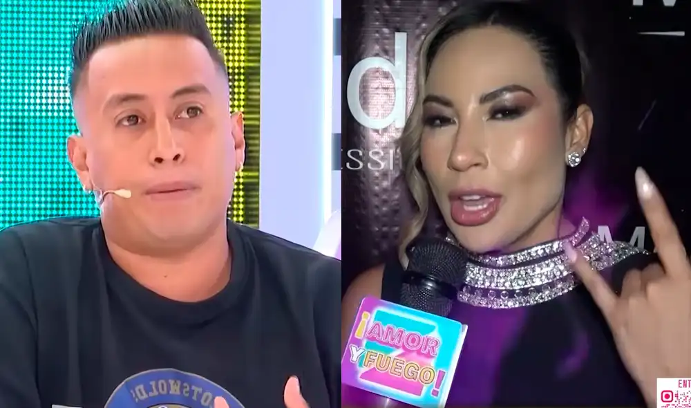 Pamela López dispuesta a levantar 'bandera blanca' a sus conflictos con Christian Cueva. Foto: Composición LR/Captura/YouTube Pamela López dispuesta a levantar 'bandera blanca' a sus conflictos con Christian Cueva. Foto: Composición LR/Captura/YouTube