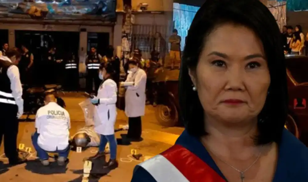 Keiko Fujimori registra un primer mes de gobierno con altas cifras de homicidio | Composición: LR.