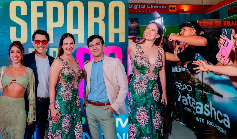 Tarapoto celebró con un avant premiere la comedia peruana 'Separada, pero nunca sola', que se estrenará en cines del país este 3 de septiembre.