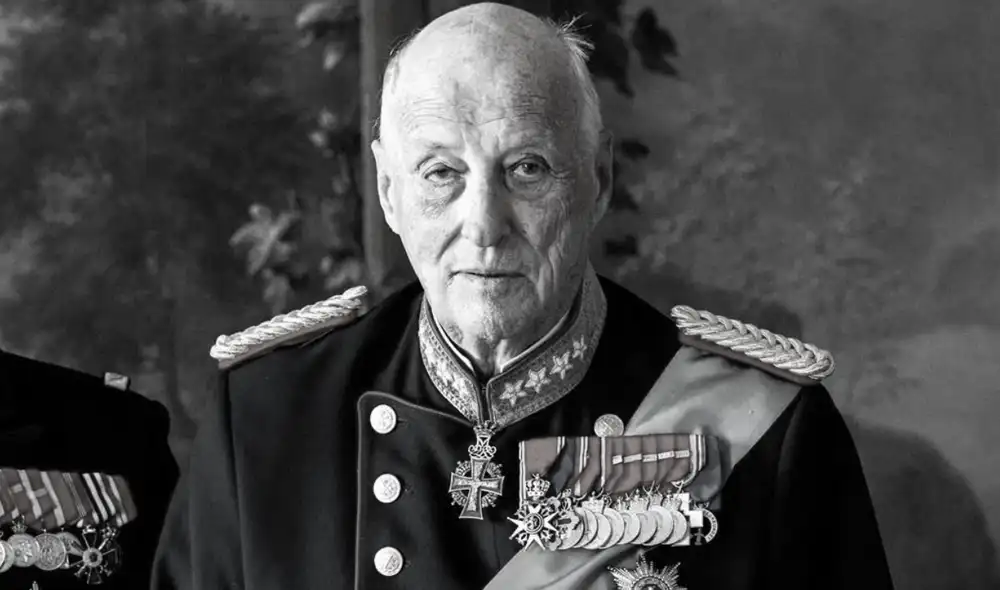 Muere Harald V, rey de Noruega, a los 89 años. Foto: AFP Muere Harald V, rey de Noruega, a los 89 años. Foto: AFP