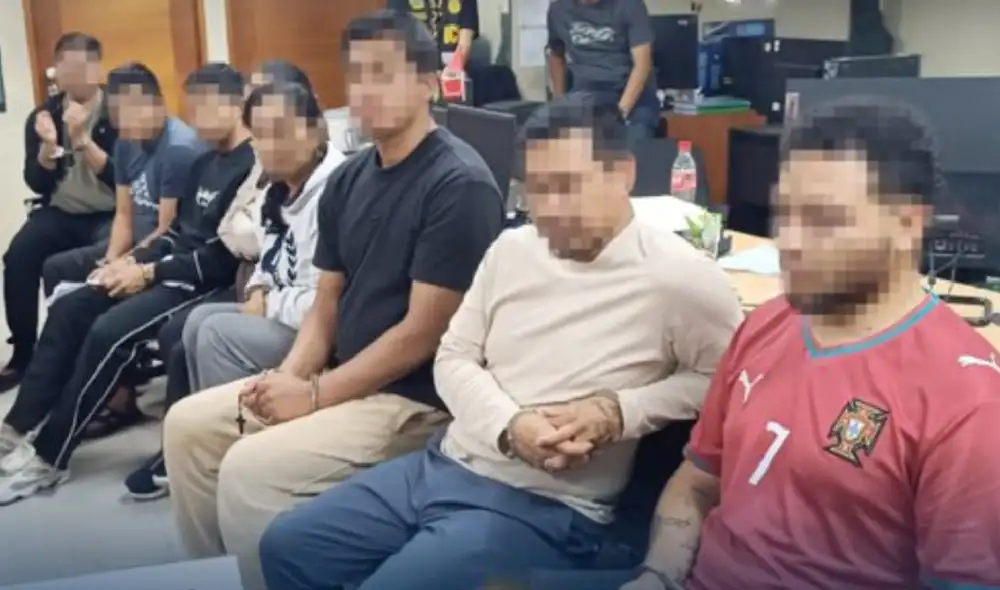 El Ministerio Público compartió imágenes de la audiencia de prisión preventiva para 4 policías y 3 civiles.