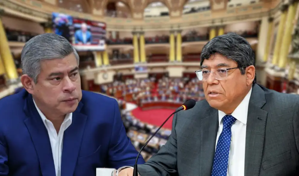 Presidente del Consejo de Ministros y el ministro de Economía deberán sustentar el proyecto de ley del presupuesto 2027. Foto: composición LR Presidente del Consejo de Ministros y el ministro de Economía deberán sustentar el proyecto de ley del presupuesto 2027. Foto: composición LR